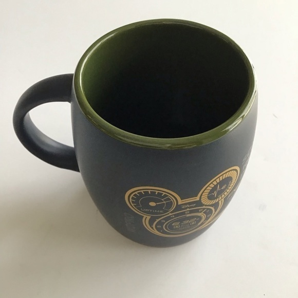 Walt Disney Parks IT Tech Hack Day 2013 Fall Coffee Mug Tea Cup Black Army Green - Picture 9 of 14